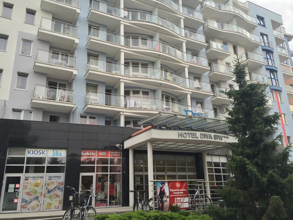 Apartament Delux W Hotelu Diva - Kołobrzeg Exteriör bild